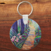 Lady Slippers auf dem Weg Schlüsselanhänger (Vorderseite)