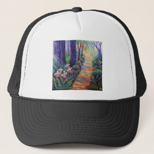 Lady Slippers auf dem Weg Truckerkappe