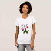 Lady Slippers auf einem T - Shirt (Vorne ganz)