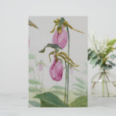 Lady Slippers Briefpapier (Stehend Vorderseite)