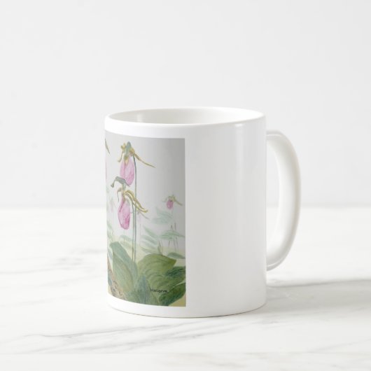 Lady Slippers Kaffeetasse (VorderseiteRechts)