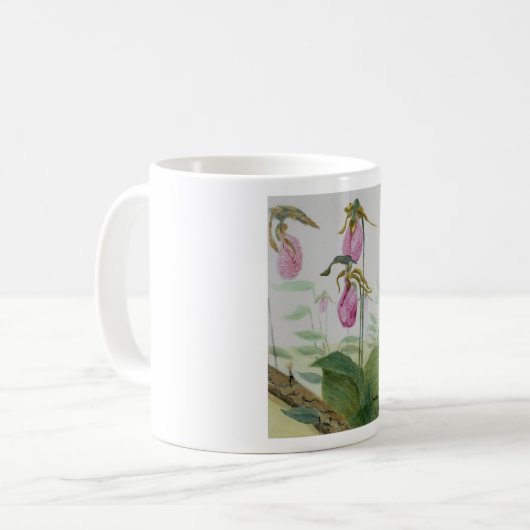 Lady Slippers Kaffeetasse (Vorderseite Links)