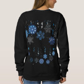 Lady Snow Flake Sweatshirt (Rückseite)