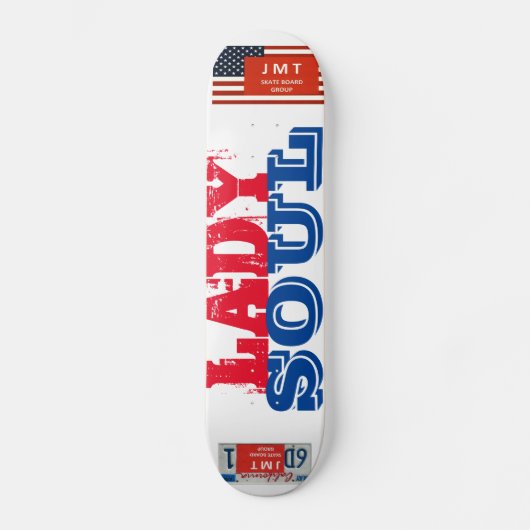 LADY SOUL Skateboard (Vorderseite)