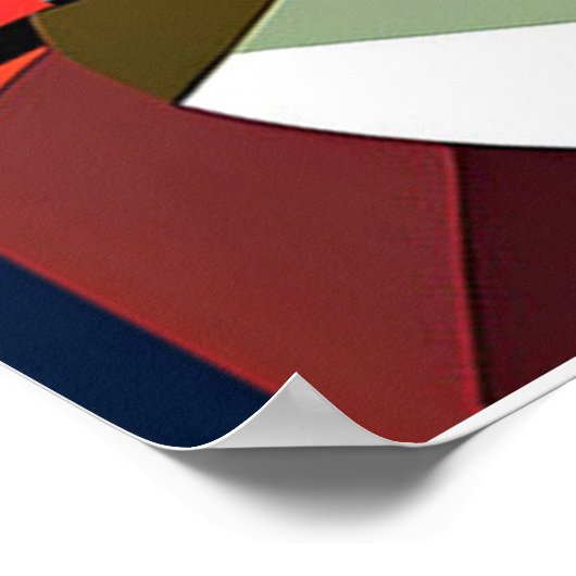 LADY SPIELT DAS BLUES Poster (Ecke)