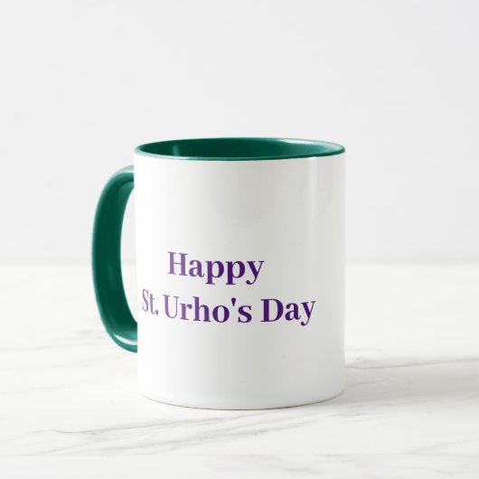 Lady St. Urho-Tasse Tasse (Vorderseite Links)