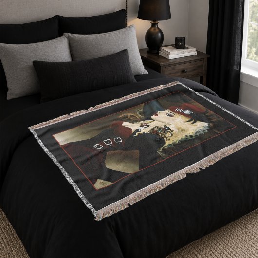Lady Steampunk Viktorianisch Red Decke