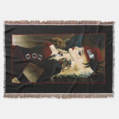 Lady Steampunk Viktorianisch Red Decke (Vorderseite)