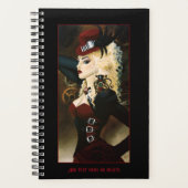Lady Steampunk Viktorianisch Red Planer (Vorderseite)