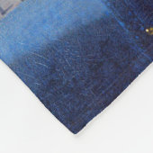 Lady Stehend in einer Jungfrau, Johannes Vermeer Fleecedecke (Ecke)