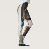 Lady Stehend in einer Jungfrau, Johannes Vermeer Leggings (Rechts)