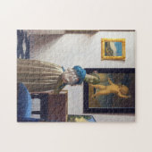 Lady Stehend in einer Jungfrau, Johannes Vermeer Puzzle (Horizontal)