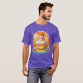Lady Sticker T - Shirt Design Whimsical Cupcake (Vorne ganz)