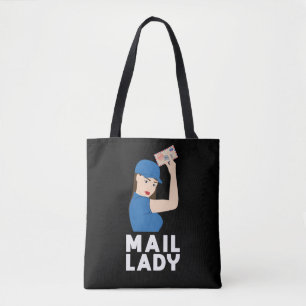 Lady Strong women Postarbeiterin Mail Tasche