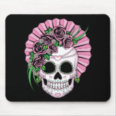 Lady Sugar Skull Mousepad (Vorne)