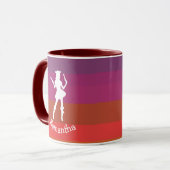 Lady Swashbuckler Pirate Party Tasse (Vorderseite Links)