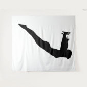 Lady Tapestry Wandteppich (Vorderseite (Horizontal))