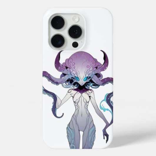 Lady tentacle Case-Mate iPhone hülle (Rückseite)