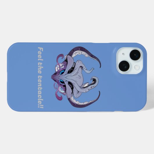 Lady tentacle Case-Mate iPhone hülle (Rückseite (Horizontal))