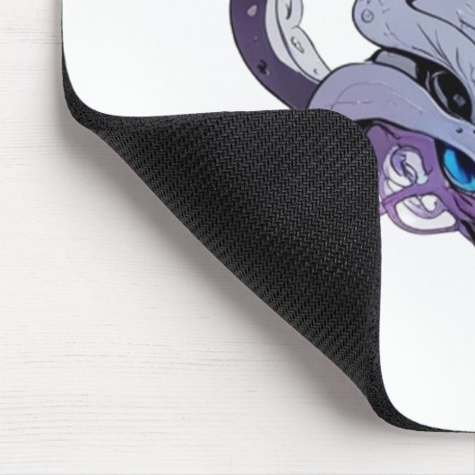 Lady tentacle mousepad (Ecke)