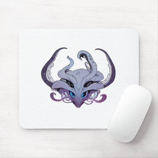 Lady tentacle mousepad (Mit Mouse)