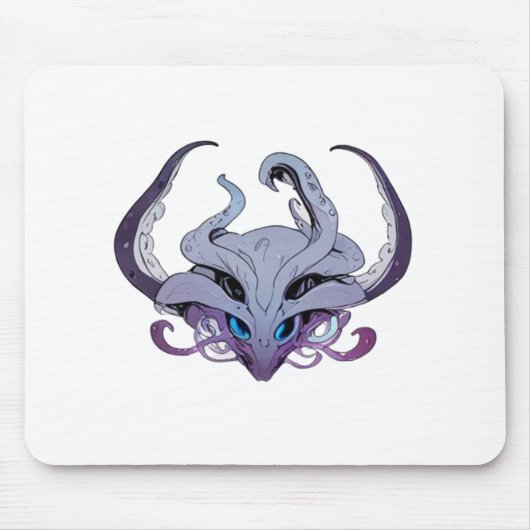 Lady tentacle mousepad (Vorne)