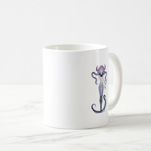 Lady tentacle Tasse (VorderseiteRechts)
