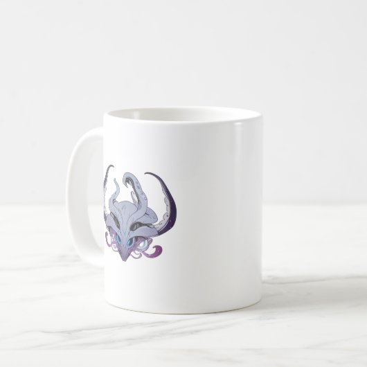Lady tentacle Tasse (Vorderseite Links)