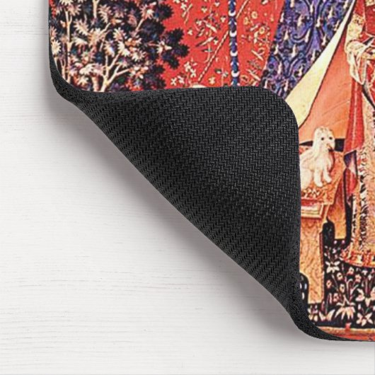 "Lady & the Unicorn" Mousepad (Ecke)