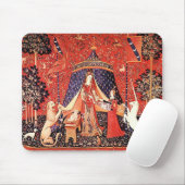 "Lady & the Unicorn" Mousepad (Mit Mouse)