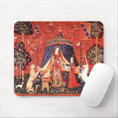 "Lady & the Unicorn" Mousepad (Mit Mouse)
