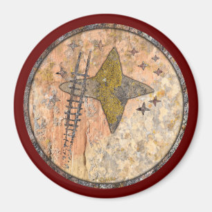 Lady to the Stars Talking Canyons, New Mexico Magnet