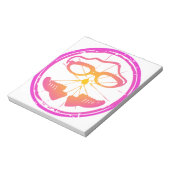Lady Triathlon Notizblock (Rotiert)