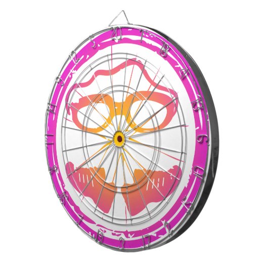 Lady Triathlon, Triathlon Dartscheibe (Vorderseite rechts)