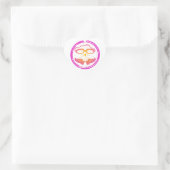 Lady Triathlon, Triathlon Herz-Aufkleber (Tasche)