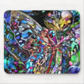 Lady und Butterfly Mousepad (Vorne)