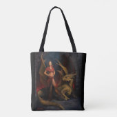 Lady und der Drache Tasche (Rückseite)
