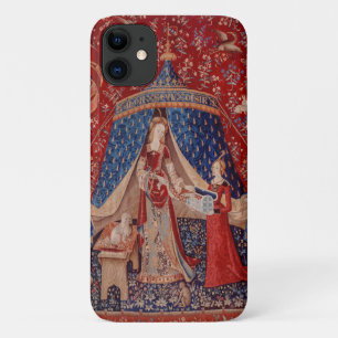 Lady und Einhorn Mittelalter-Teppich Verlangen Case-Mate iPhone Hülle