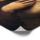 Lady und Ermine Poster (Ecke)