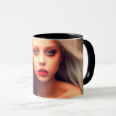 Lady und Kreatur Tasse (VorderseiteRechts)