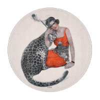 Lady und Leopard
