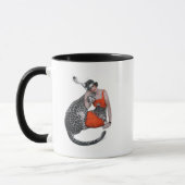 Lady und Leopard Tasse (Links)