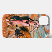 Lady und Lion Case-Mate iPhone Hülle (Rückseite (Horizontal))
