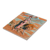 Lady und Lion Fliese (Seite)
