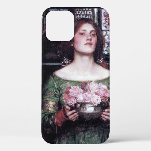 Lady und Rose, John William Waterhouse Case-Mate iPhone Hülle (Rückseite)