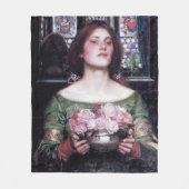 Lady und Rose, John William Waterhouse Fleecedecke (Vorderseite)