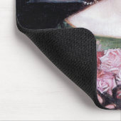 Lady und Rose, John William Waterhouse Mousepad (Ecke)