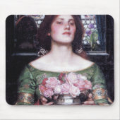Lady und Rose, John William Waterhouse Mousepad (Vorne)