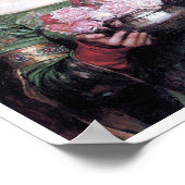 Lady und Rose, John William Waterhouse Poster (Ecke)