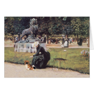 Lady und Tibetan Spaniel im Park